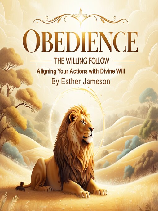 Title details for Obedience by Esther Jameson - Wait list